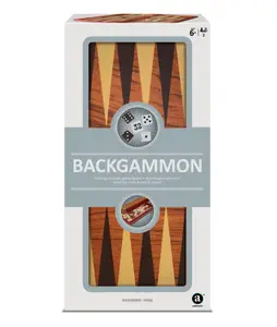 Backgammon en bois pliable