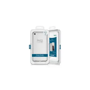JAYM - Coque Souple Transparente pour Apple iPhone 7 / 8 / SE 2020 Souple et résistante - Traitement Anti-jaunissement Anti-bulles