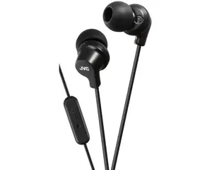 JVC HA-FR15-B-E Ecouteurs intra-auriculaires colorés avec télécommande et microphone