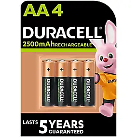 Duracell Rechargeable AA-batterijen 1300 mAh