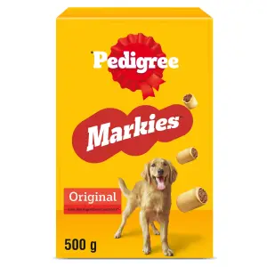 PEDIGREE Markies friandises biscuits fourrés aux viandes pour chien 500g