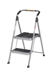 Tabouret escabeau pliant antidérapant 2 marches modèle 22493