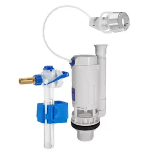 Mécanisme wc + robinet flotteur laiton 3/8 - 2"
