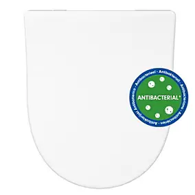 Abattant WC blanc brillant D-Shape Bemis