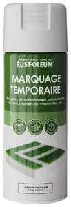 Aérosol marquage temporaire 400ml blanc mat