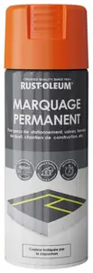 Aérosol de marquage - 400 ml - Orange Fluo