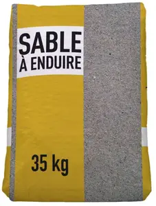 Sable à enduire - 35 kg Granulométrie 0/2