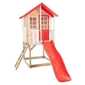 Cabane pour enfant TP Toys Coquelicot avec toboggan