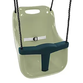 Fauteuil balançoire pour bébé TP Toys plastique vert kaki
