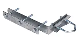 Fixation d'antenne pour balcon acier SLX