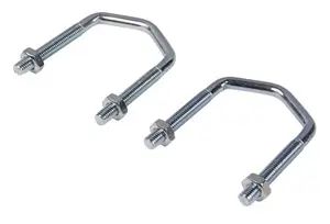 Lot de 2 brides de fixation - Ø 8 mm