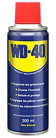 Bombe multifonction WD-40 en aérosol 200 ml