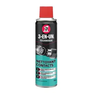 3-en-un technique nettoyant contacts 250 ml