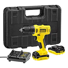 Perceuse visseuse sans fil Stanley Fatmax 10.8V MCD011S2K 2x1,5Ah