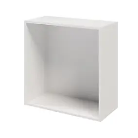 Caisson blanc GoodHome Atomia H. 75 x L. 75 x P. 35 cm