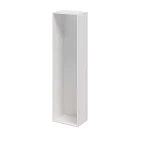 Caisson blanc GoodHome Atomia H. 187,5 x L. 50 x P. 35 cm