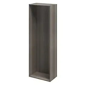 Caisson effet chêne grisé GoodHome Atomia H. 225 x L. 75 x P. 45 cm
