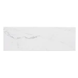 Carrelage mural "Elegance marble" blanc - l. 20 x L. 60 cm
