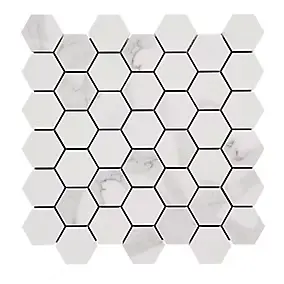 Mosaïque blanc 30x30cm Ultimate marble mat