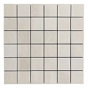 Mosaïque ivoire 30x30cm Soft travertin