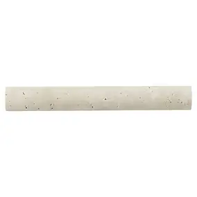 Listel beige 2,5x20cm Travertino pierre naturelle
