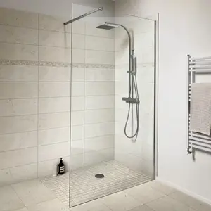 Mosaïque Travertin pierre naturelle beige - l. 30,5 x L. 30,5 cm - Carreaux 5 x 5 cm