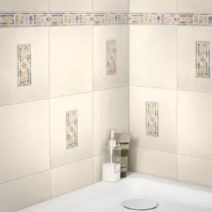 Décor mural "Marbly" beige - l. 20 x L. 25 cm