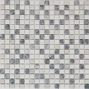 Mosaïque gris clair 30x30cm Ikarai GoodHome