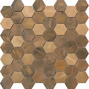Mosaïque cuivre 29,9x29,6cm Enaide GoodHome