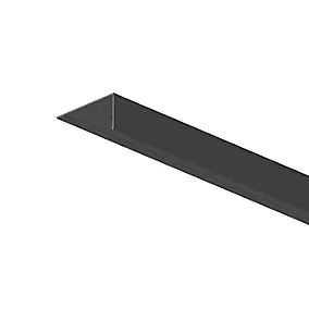 Habillage en L pour fenêtre et porte fenêtre aluminium gris 60 x 30 mm