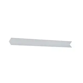 Habillage pour fenêtre et baie coulissante aluminium blanc 35 x 35 mm