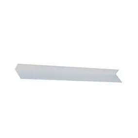 Habillage pour fenêtre et baie coulissante aluminium blanc 60 x 30 mm