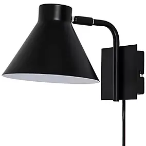 Applique murale intérieure noire E27 IP20 GoodHome Masoala