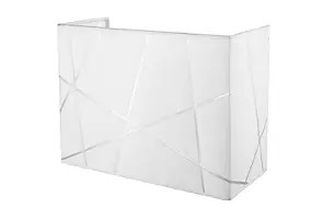 Applique murale Dachigam E14 IP20 blanc