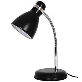 Lampe de bureau Naraji E27 IP20 noir