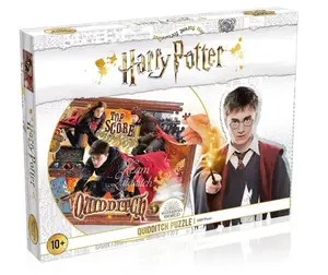 Puzzle 1000 pièces Harry Potter - Quidditch Pack Blanc