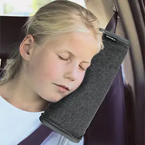 Coussin de protection pour ceinture de sécurité Dark grey