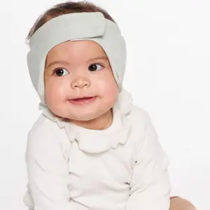 Bandeau de protection auditive pour bébé gris (0-6 mois)