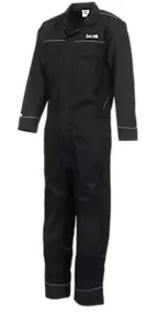 Combinaison de travail unisexe JCB noir XXL