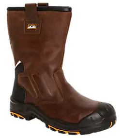 Bottes de sécurité JCB Denstone Rigger marron taille 44