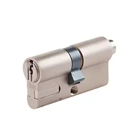 Cylindre ajustable Linus Yale argent compatible serrure connectée