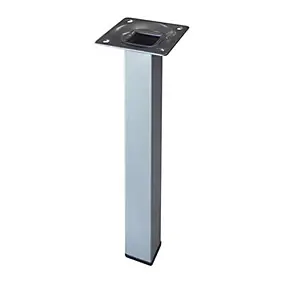 Pied de meuble Diall gris 25 x 25 x H. 200 mm