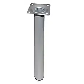 Pied de table Diall ø3 x H. 80 cm gris