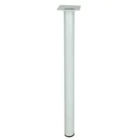 Pied de table Diall ø30 x H. 250 mm blanc