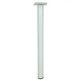 Pied de table Diall ø30 x H. 350 mm blanc