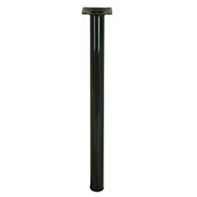 Pied de table Diall ø30 x H. 250 mm noir