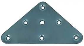 Equerre triangulaire M8 Diall 90 x 90 x 120 mm