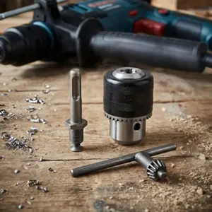 Mandrin à clé avec adaptateur SDS+ 13 mm 1/2