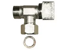 Robinet d'arrêt 1/4 tour laiton chromé 12 x 17