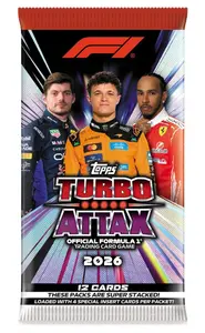 TOPPS - Turbo Attax 2026/27 - Paquet de 12 cartes F1